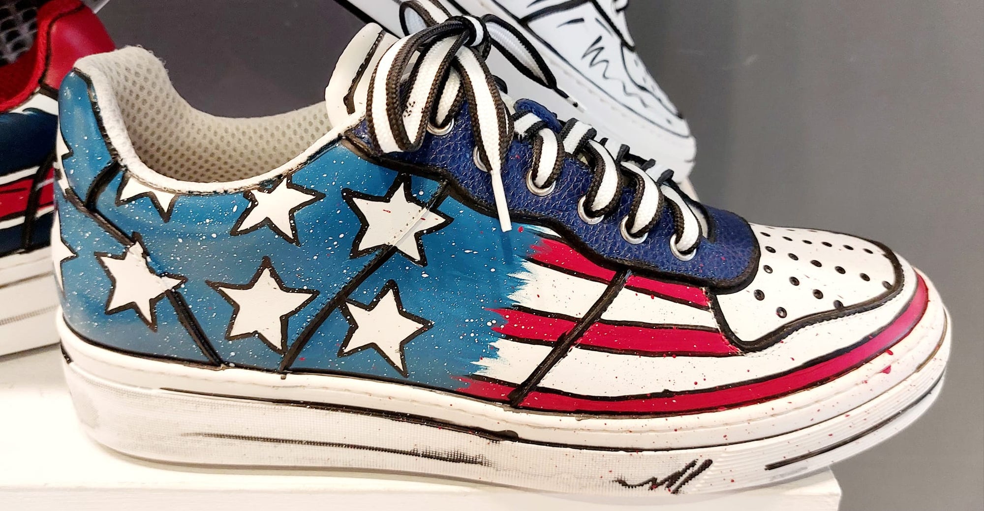 SNEAKERS COLORE"USA"