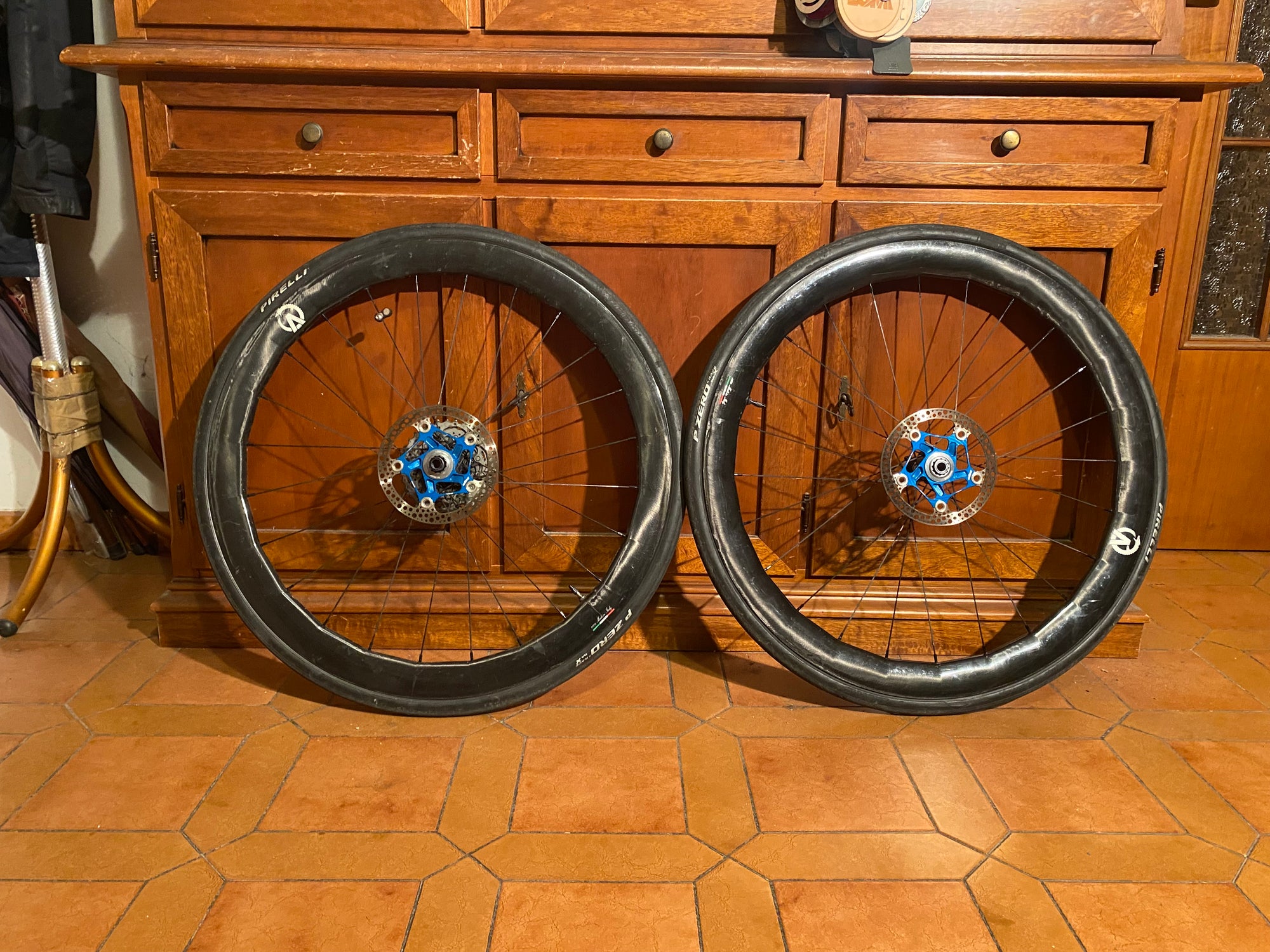 RUOTE CARBONIO BICI DA STRADA TUBLESS/COPERTONCINO